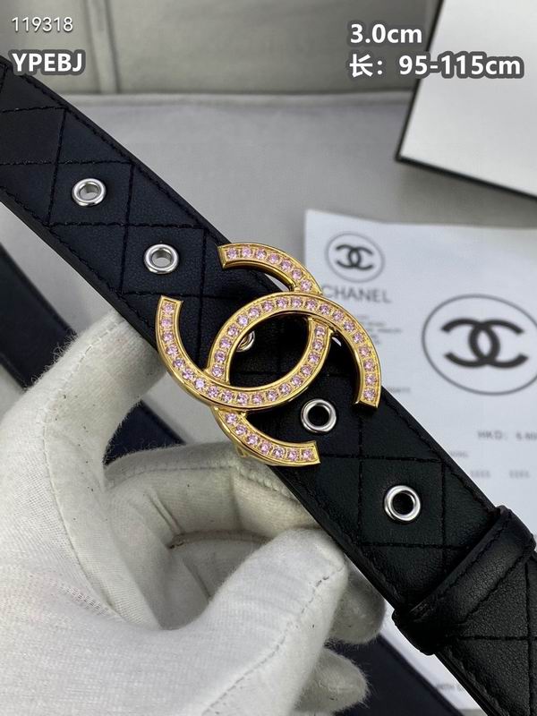 Chanel belt 30mmX95-115cm 8L (1)