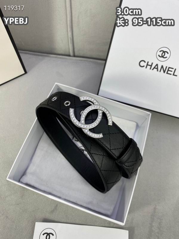 Chanel belt 30mmX95-115cm 8L (14)