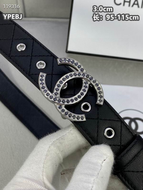 Chanel belt 30mmX95-115cm 8L (15)