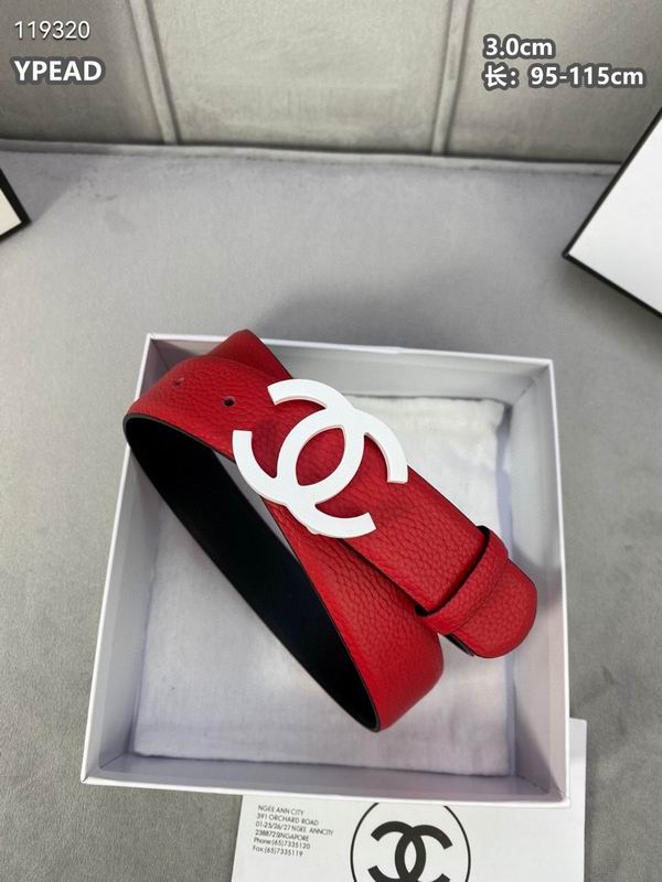 Chanel belt 30mmX95-115cm 8L (16)