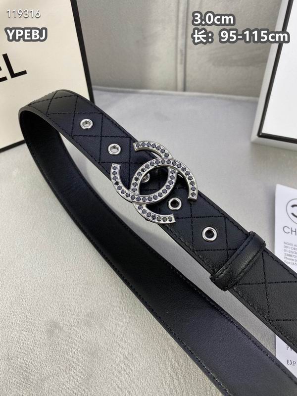 Chanel belt 30mmX95-115cm 8L (16)