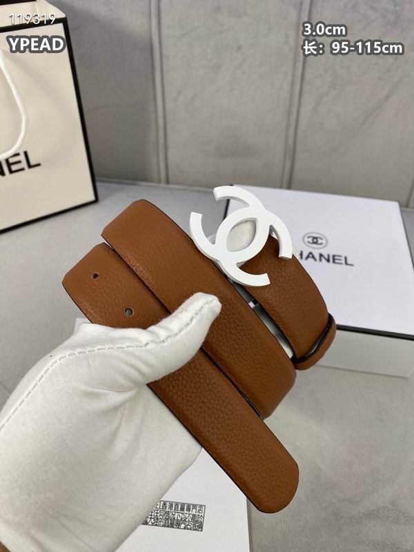 Chanel belt 30mmX95-115cm 8L (17)