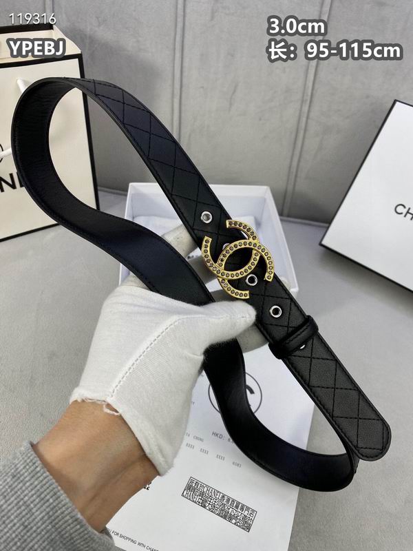 Chanel belt 30mmX95-115cm 8L (19)
