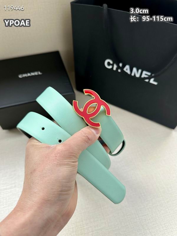 Chanel belt 30mmX95-115cm 8L (2)