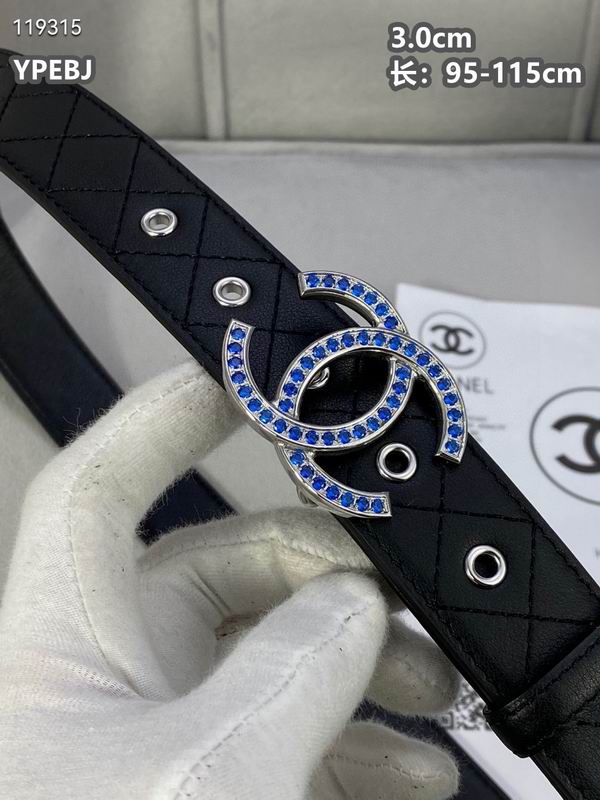 Chanel belt 30mmX95-115cm 8L (21)