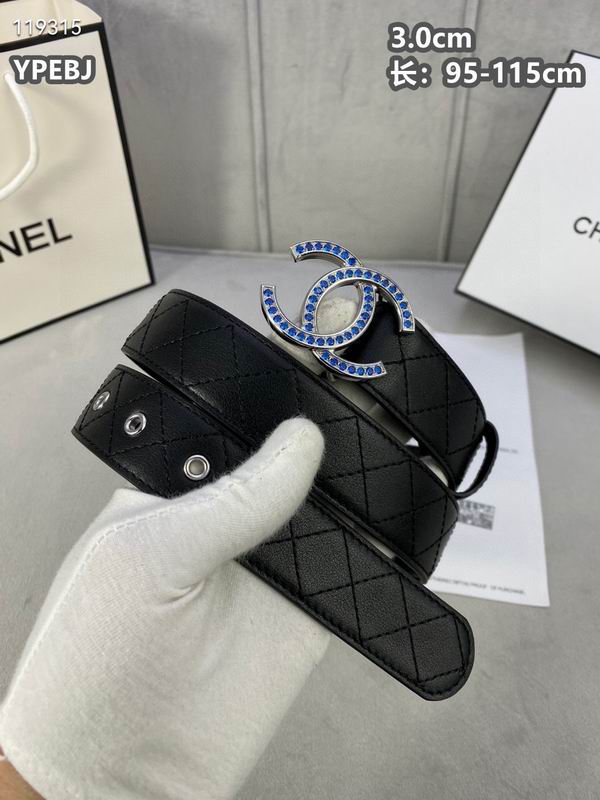 Chanel belt 30mmX95-115cm 8L (22)