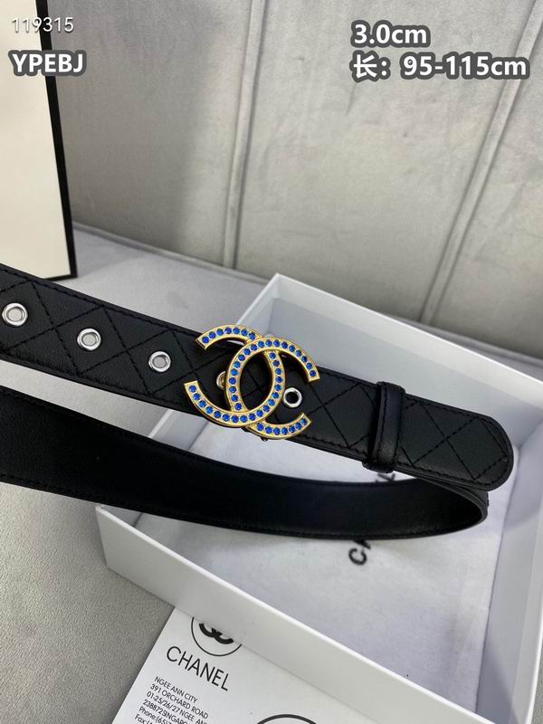 Chanel belt 30mmX95-115cm 8L (24)