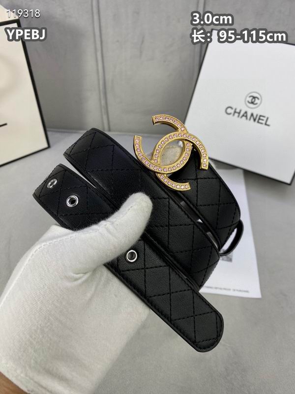 Chanel belt 30mmX95-115cm 8L (3)