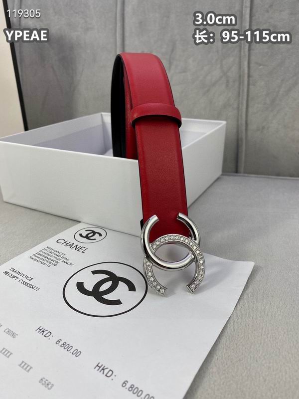 Chanel belt 30mmX95-115cm 8L (35)