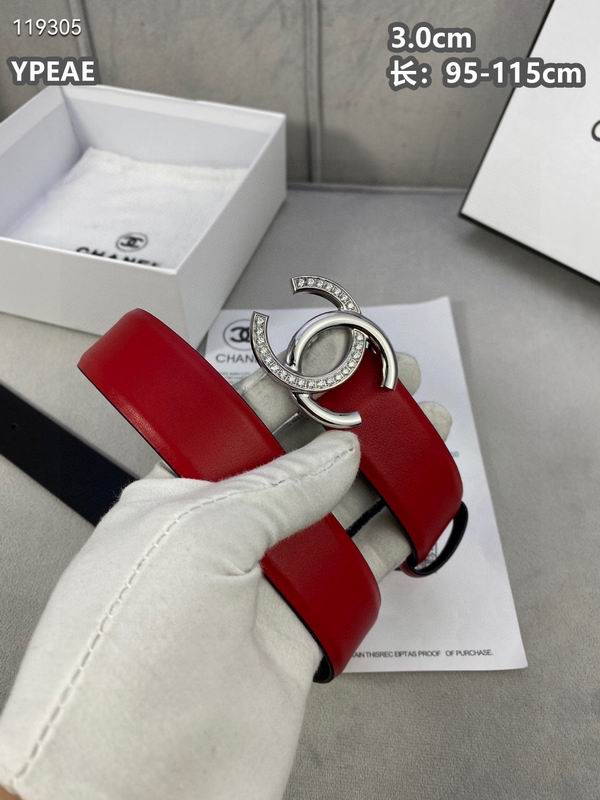 Chanel belt 30mmX95-115cm 8L (36)