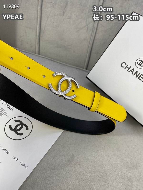 Chanel belt 30mmX95-115cm 8L (37)