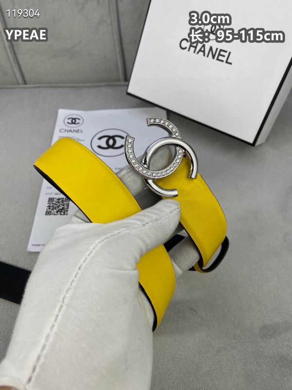 Chanel belt 30mmX95-115cm 8L (38)