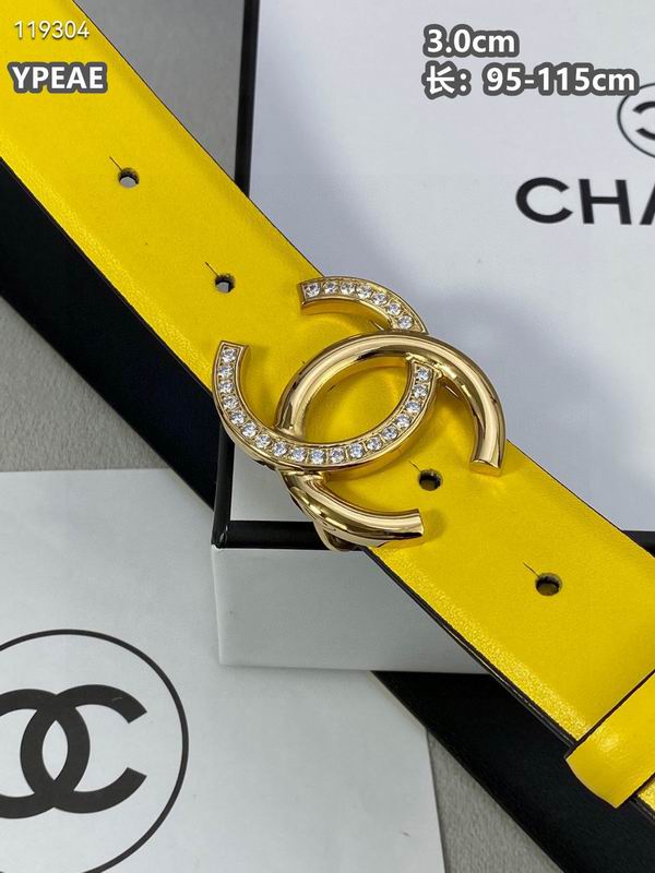 Chanel belt 30mmX95-115cm 8L (41)
