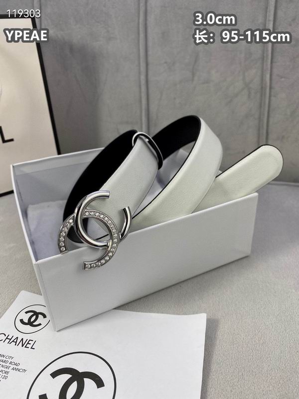 Chanel belt 30mmX95-115cm 8L (45)
