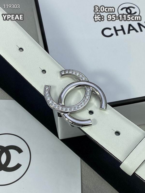 Chanel belt 30mmX95-115cm 8L (46)