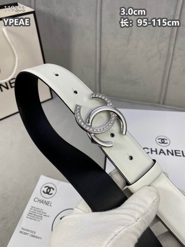 Chanel belt 30mmX95-115cm 8L (47)