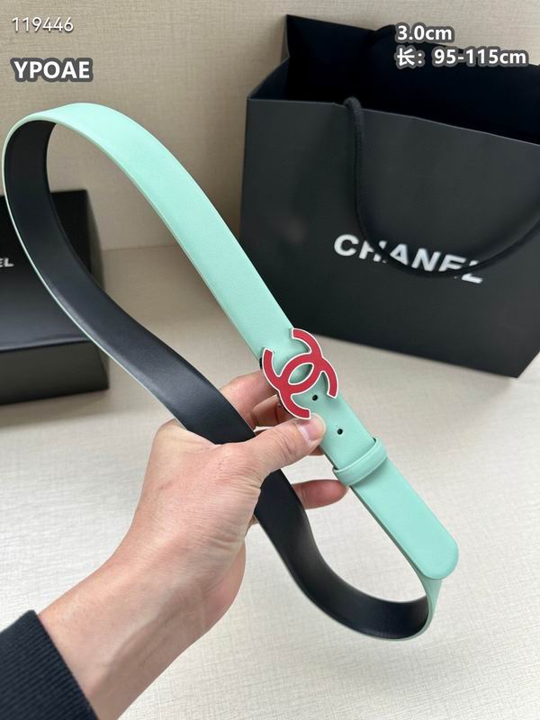 Chanel belt 30mmX95-115cm 8L (5)