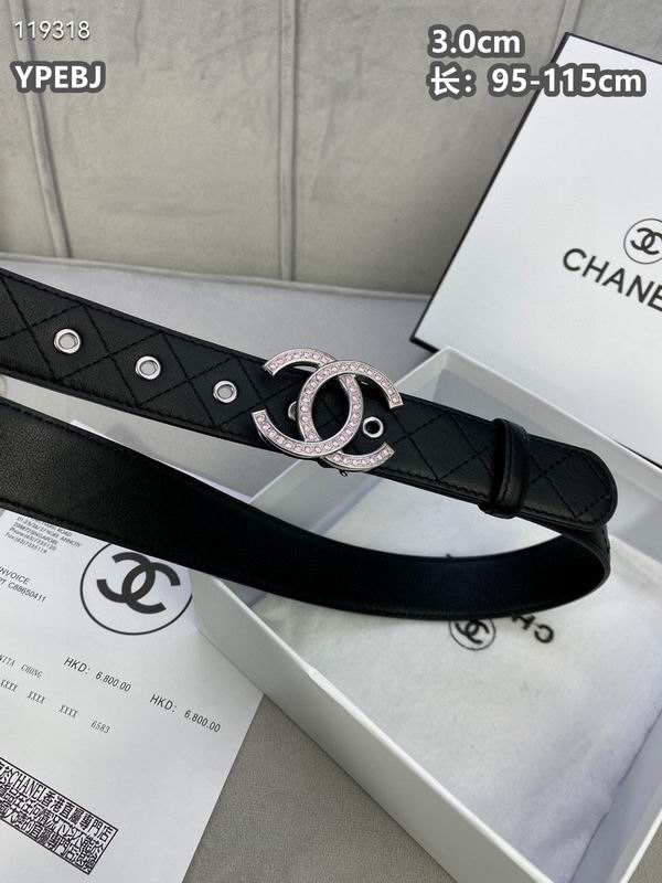 Chanel belt 30mmX95-115cm 8L (5)