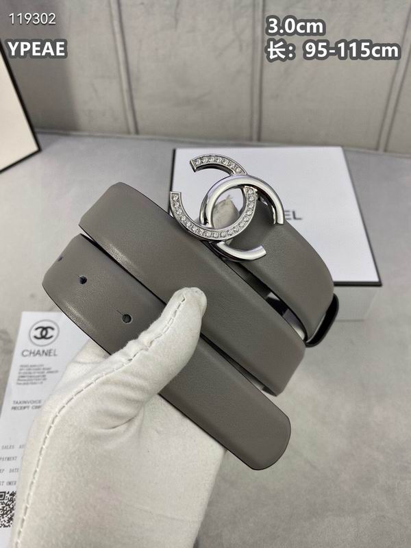 Chanel belt 30mmX95-115cm 8L (55)