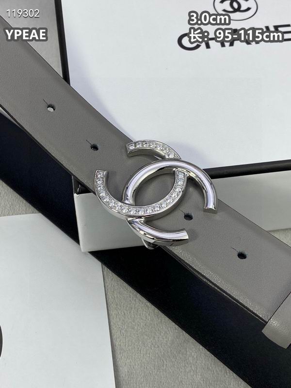 Chanel belt 30mmX95-115cm 8L (57)