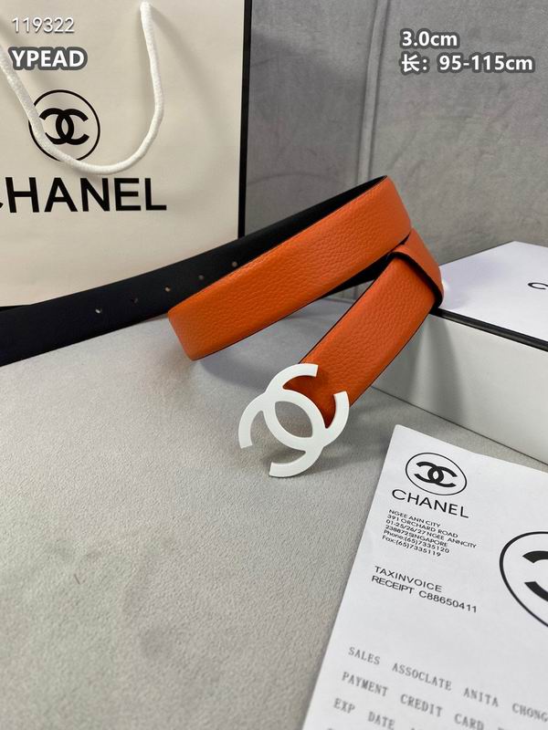 Chanel belt 30mmX95-115cm 8L (6)