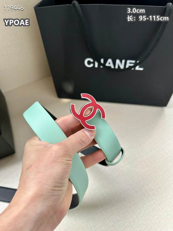 Chanel belt 30mmX95-115cm 8L (6)
