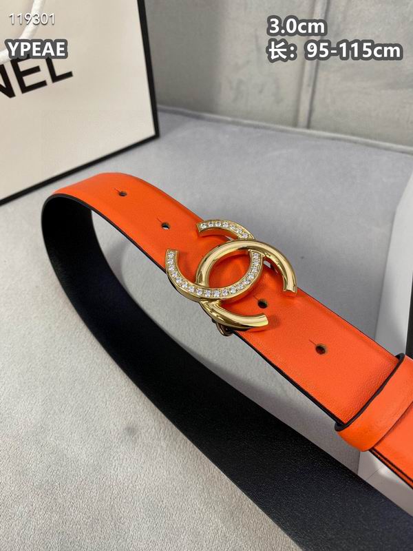 Chanel belt 30mmX95-115cm 8L (62)