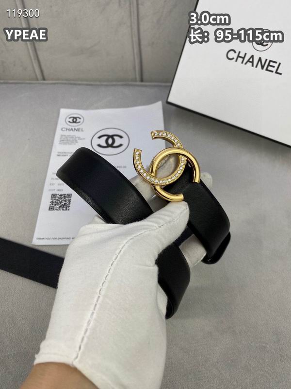 Chanel belt 30mmX95-115cm 8L (67)