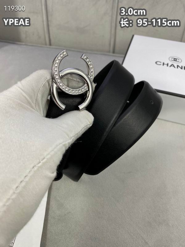 Chanel belt 30mmX95-115cm 8L (68)