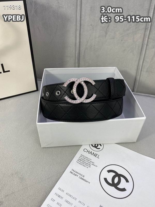 Chanel belt 30mmX95-115cm 8L (7)