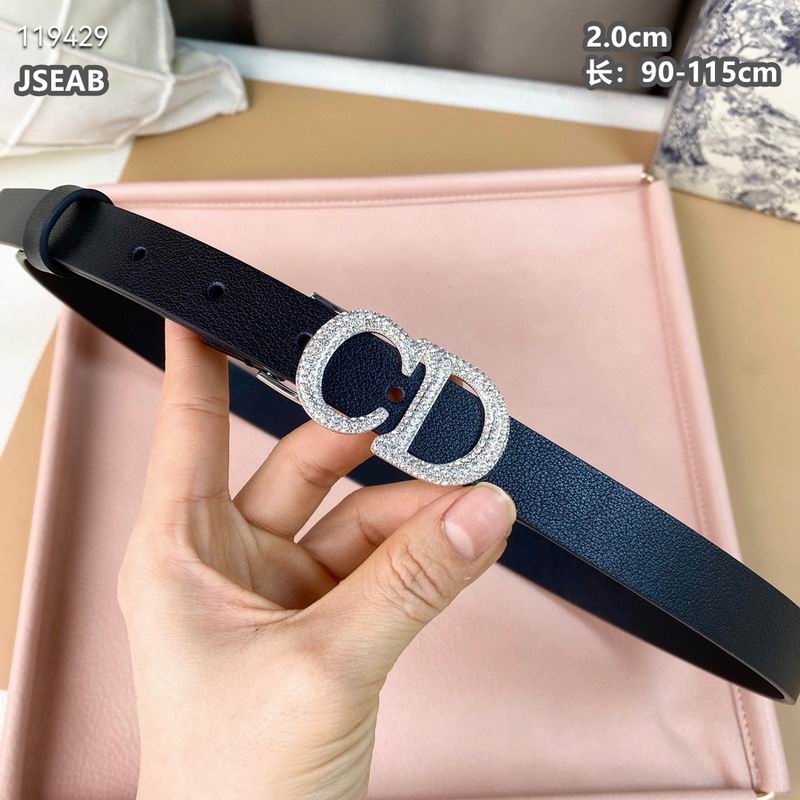 Dior belt 20mmX90-115cm 8L (2)