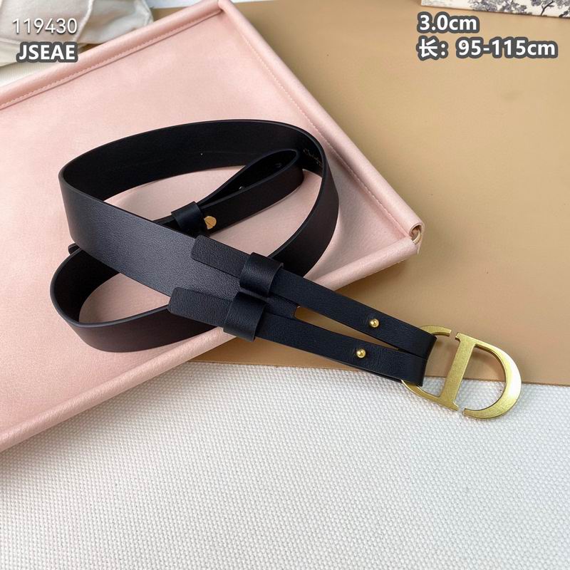 Dior belt 30mmX95-125cm 8L (25)