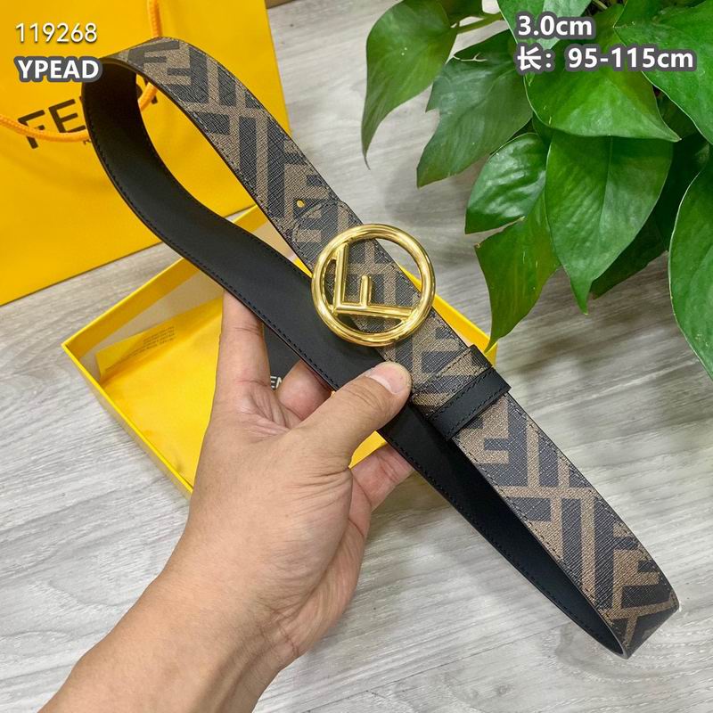 Fendi belt 30mmX95-115cm 8L (2)