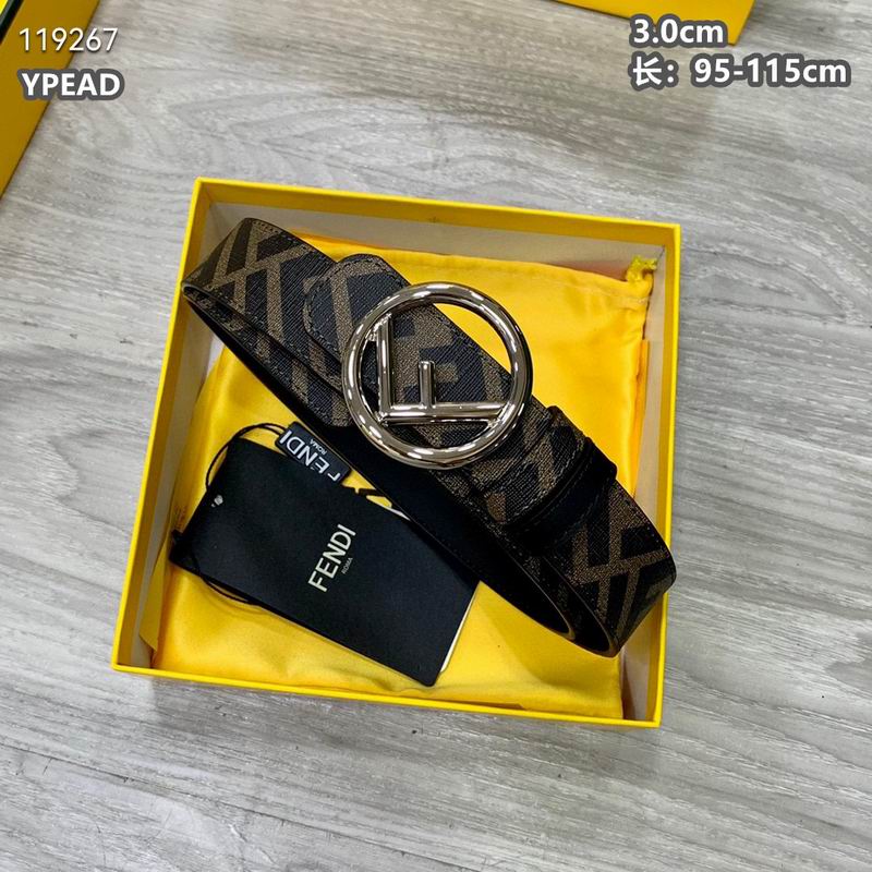 Fendi belt 30mmX95-115cm 8L (35)