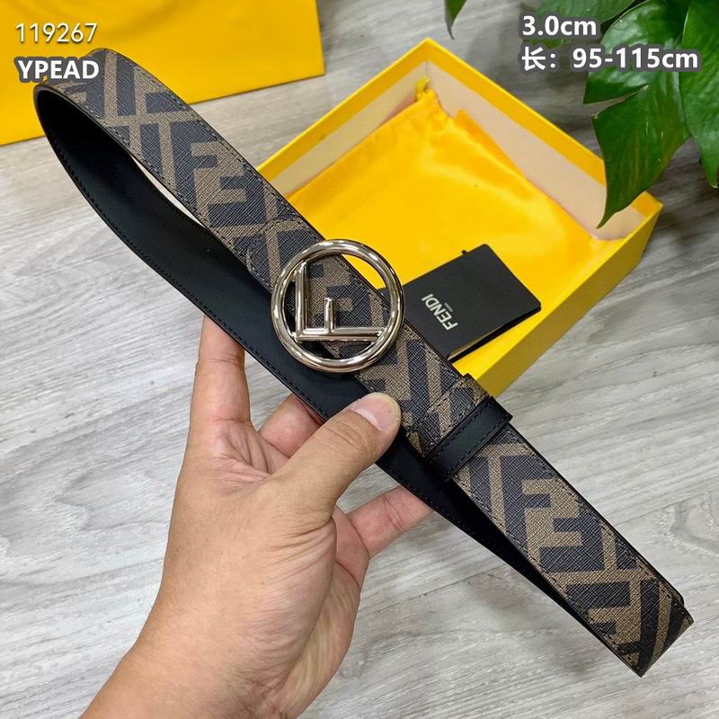 Fendi belt 30mmX95-115cm 8L (36)