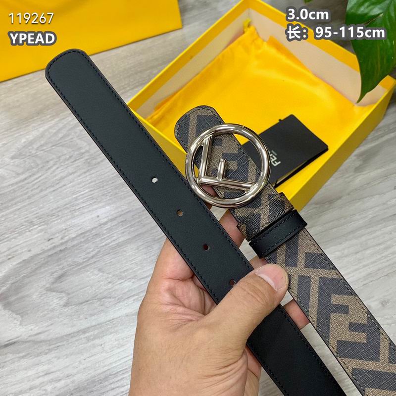 Fendi belt 30mmX95-115cm 8L (37)