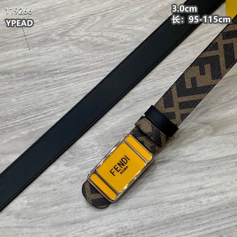 Fendi belt 30mmX95-115cm 8L (38)