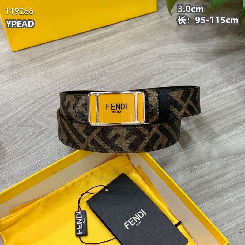 Fendi belt 30mmX95-115cm 8L (39)