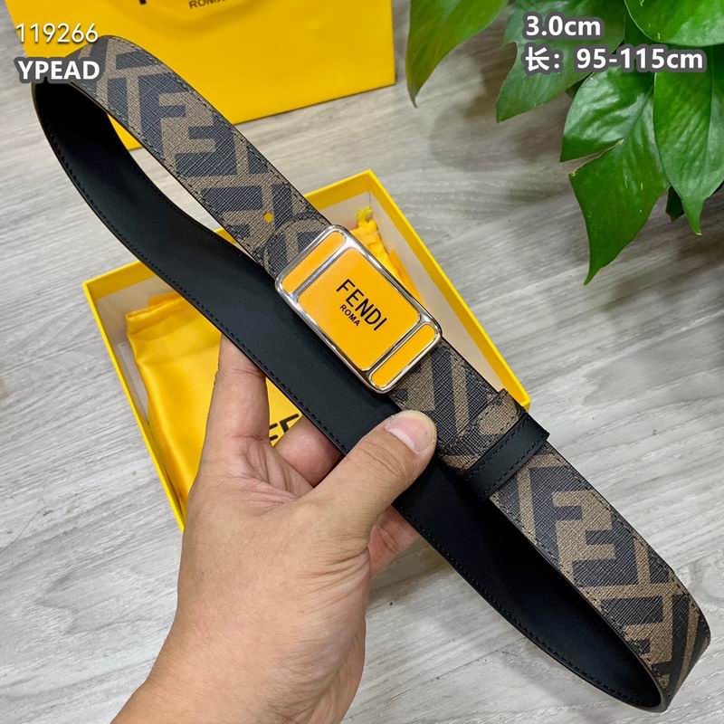 Fendi belt 30mmX95-115cm 8L (40)