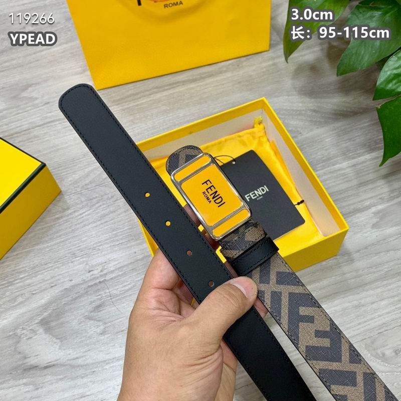 Fendi belt 30mmX95-115cm 8L (41)