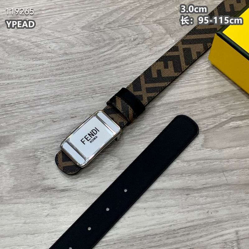 Fendi belt 30mmX95-115cm 8L (42)