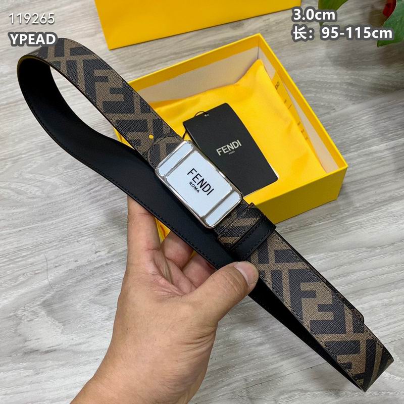 Fendi belt 30mmX95-115cm 8L (44)