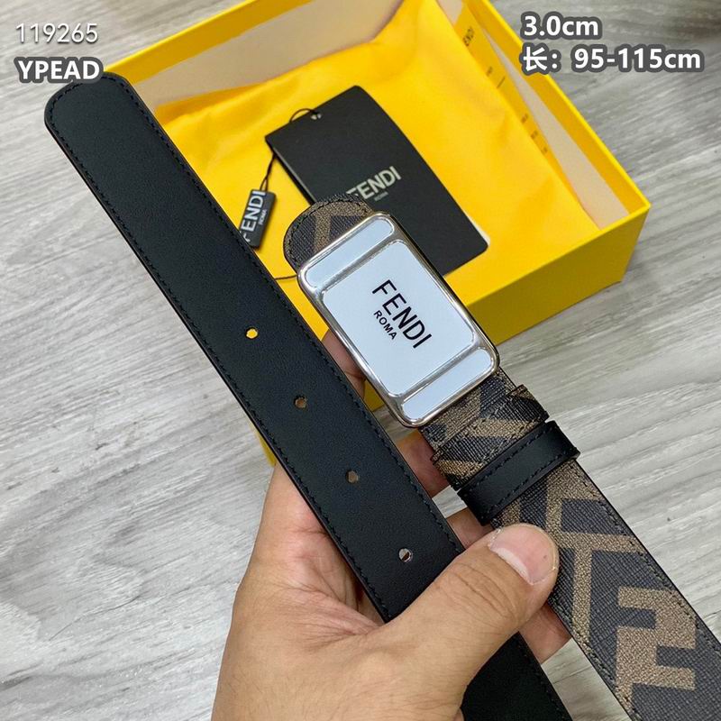 Fendi belt 30mmX95-115cm 8L (45)