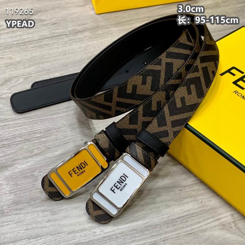 Fendi belt 30mmX95-115cm 8L (46)