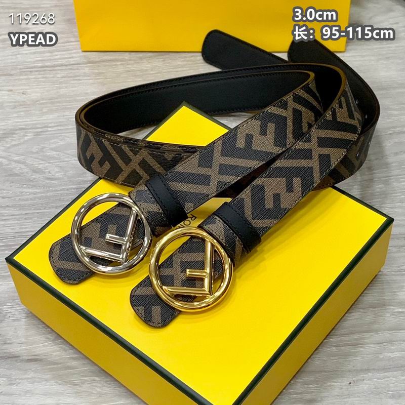 Fendi belt 30mmX95-115cm 8L (5)