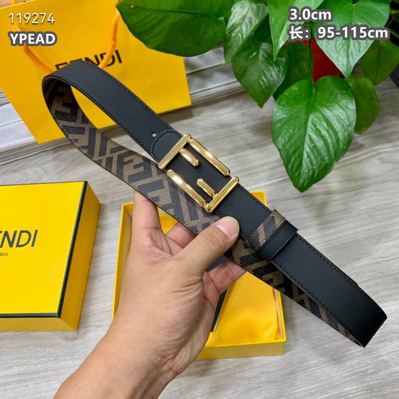 Fendi belt 30mmX95-115cm 8L (9)