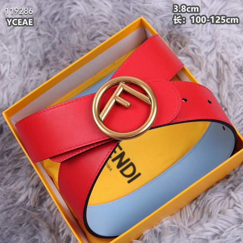 Fendi belt 38mmX100-125cm 8L (10)