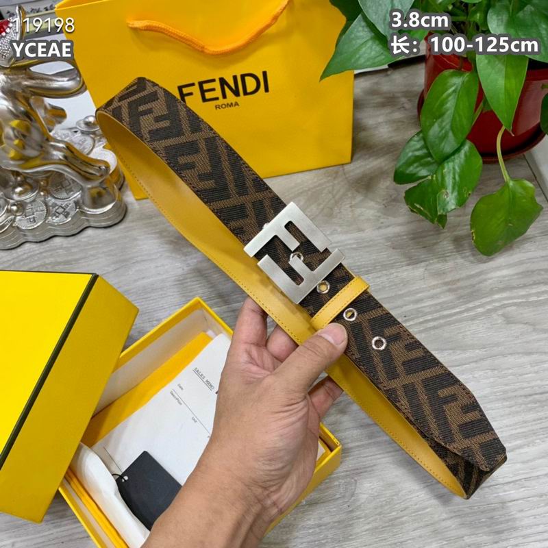 Fendi belt 38mmX100-125cm 8L (49)