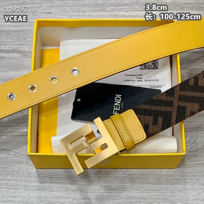 Fendi belt 38mmX100-125cm 8L (51)