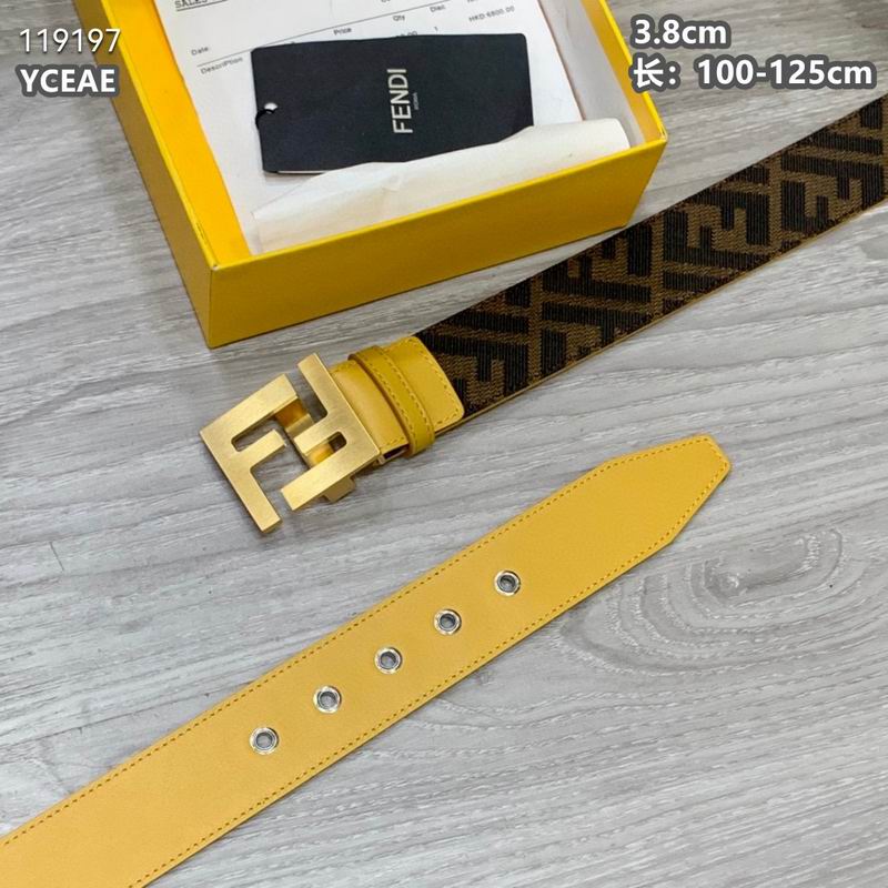 Fendi belt 38mmX100-125cm 8L (52)